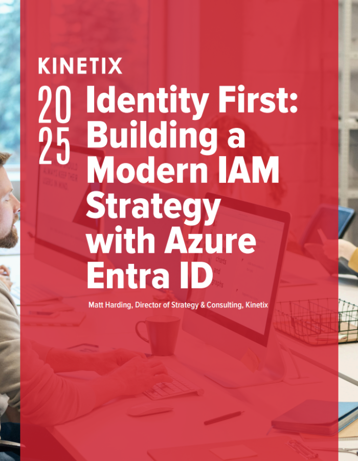 2025.05.27-KIN-Whitepaper-Identity First Building a Modern IAM Strategy with Azure Entra ID - Featured Image